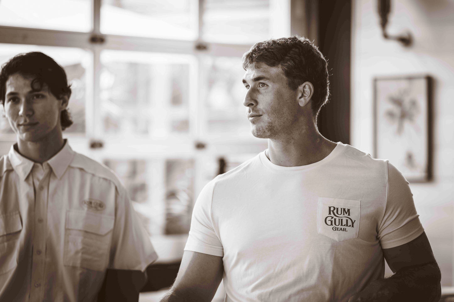 Rum Gully Gear - White Zada T-Shirt