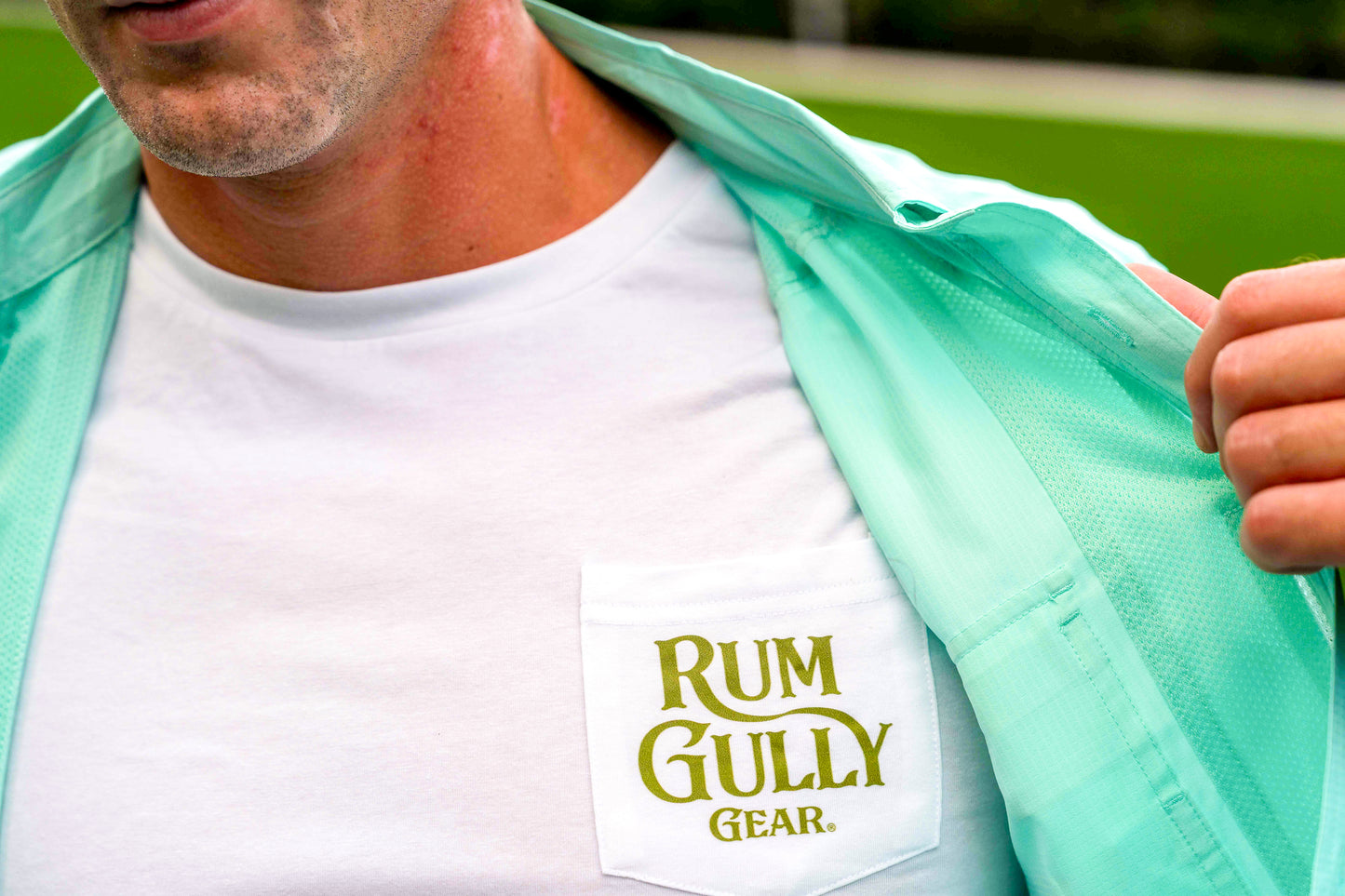 Rum Gully Gear - White Zada T-Shirt
