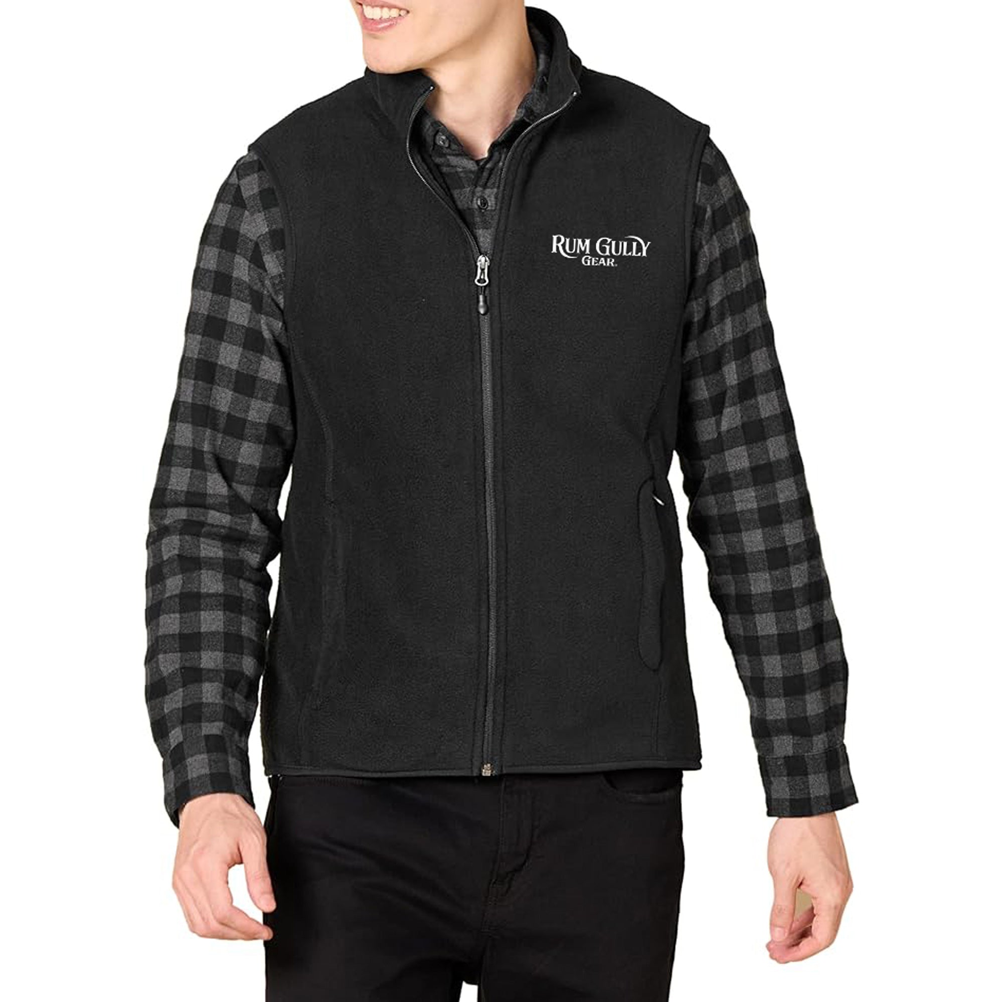 Harbor Fleece Full-Zip Vest – Rum Gully Gear