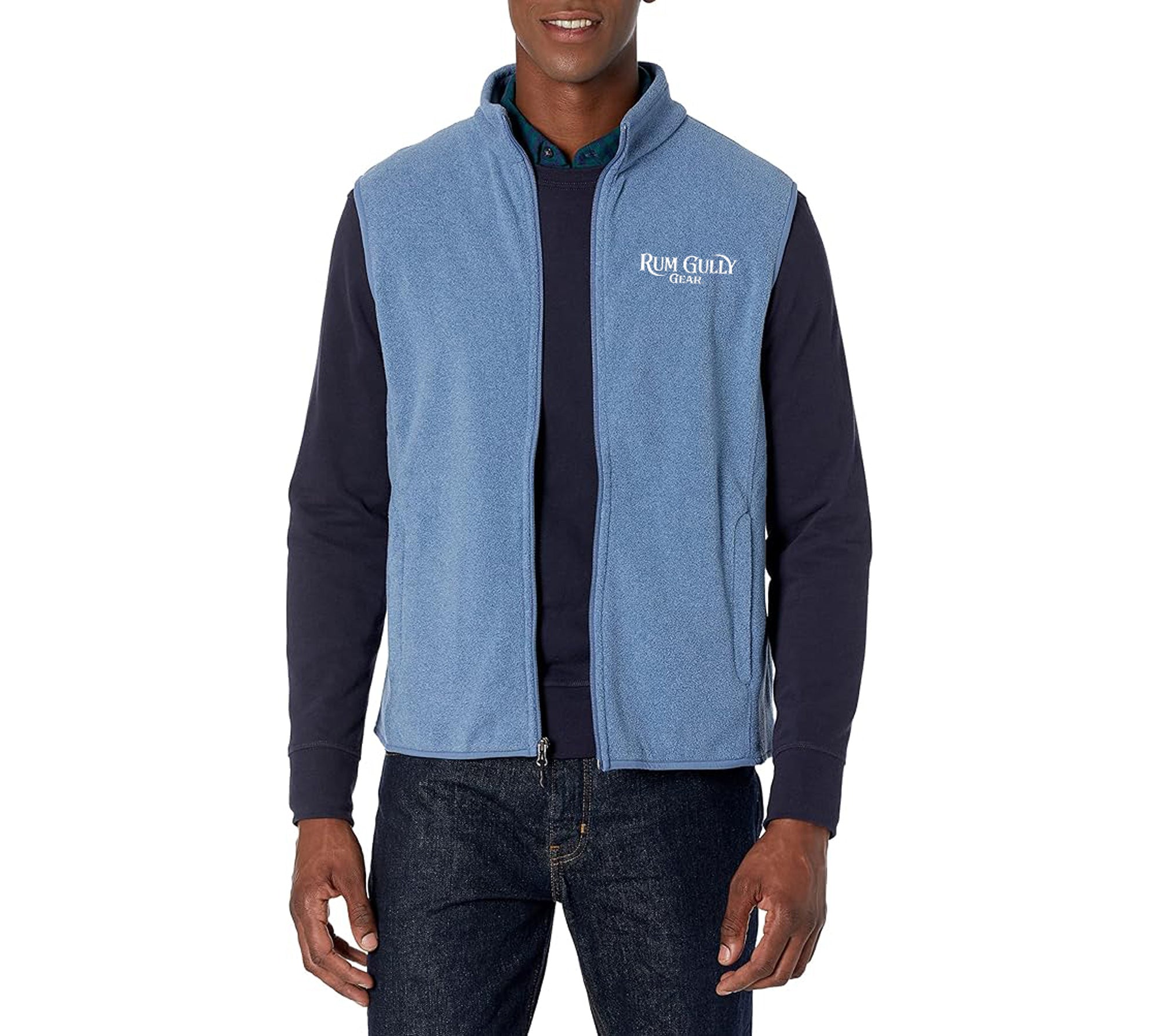 Harbor Fleece Full-Zip Vest – Rum Gully Gear