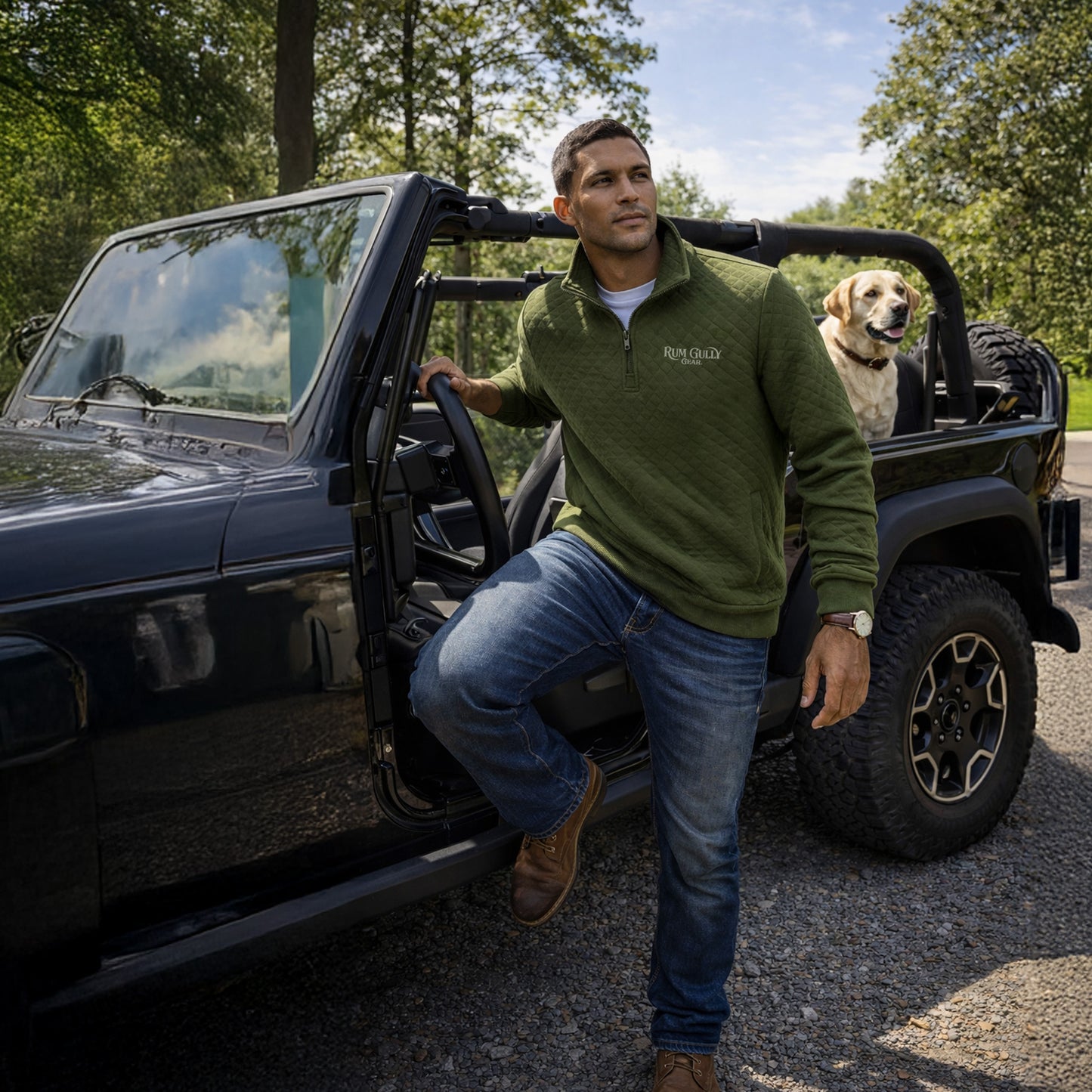 Lowcountry Quilted Pullover