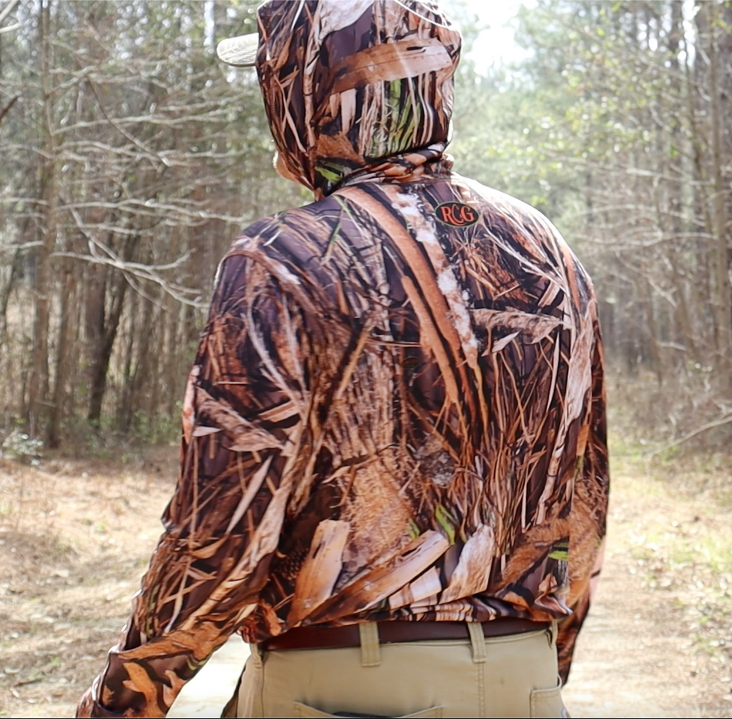 Rum Gully Gear Camo Performance Hoodie